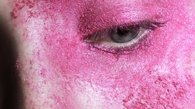 Pink blusher
