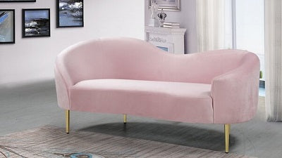 Pink sofas