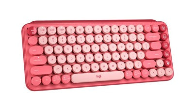 Pink computer keyboards
